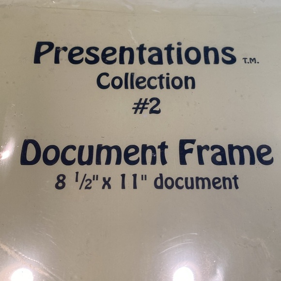 NWT Document Frame 8 1/2” x 11” - Picture 2 of 2